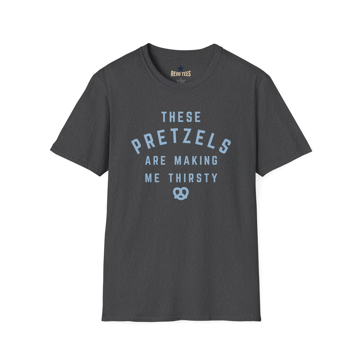 Revotees Pretzel Lovers These Pretzels Are Making Me Thirsty Casual T-Shirt - alternate view 8