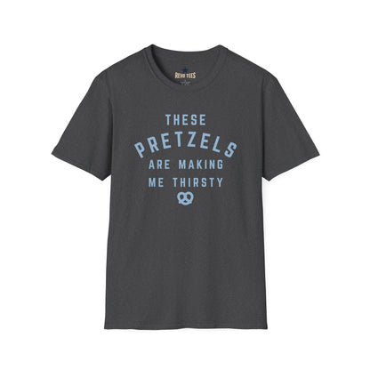 Revotees Pretzel Lovers These Pretzels Are Making Me Thirsty Casual T-Shirt - alternate view 8