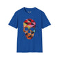 Revotees Geometric Colorblock Skull T-Shirt - alternate view 7