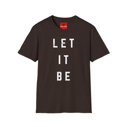The Beatles - Let It Be Lyric - Unisex Softstyle T-Shirt