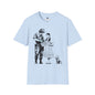 Revotees Banksy Police Officer and Girl Stencil Art Banksy Style T-Shirt - alternate view 5