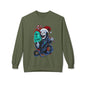 Christmas Reaper — 'Closed' Tombstone Holiday Horror Design Crewneck Sweatshirt
