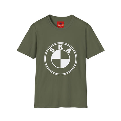 Ska Mod Target Logo T-Shirt — Retro Two-Tone Checkerboard Music Tee