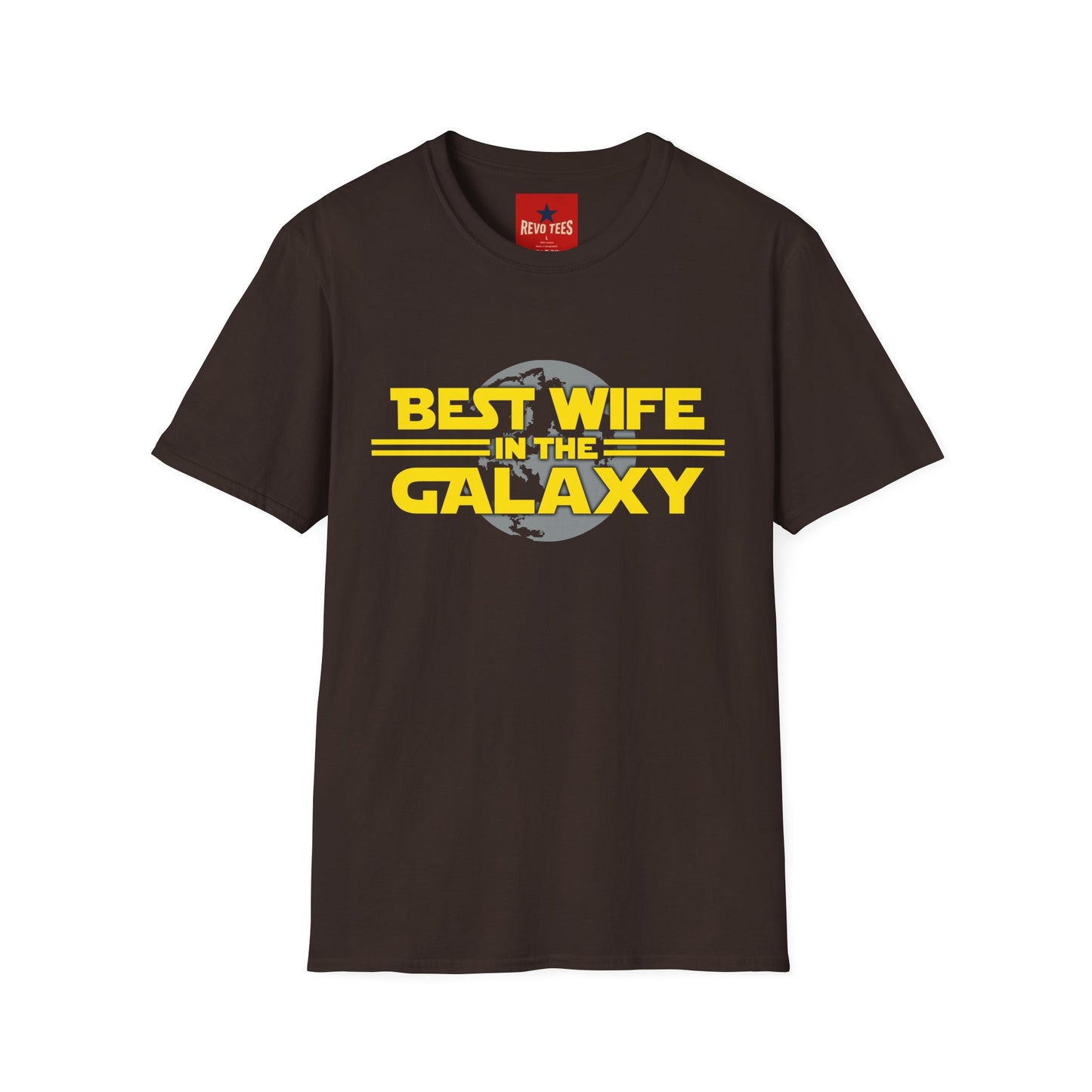 Best Wife in the Galaxy T-Shirt — Funny Sci‑Fi Gift for Wives