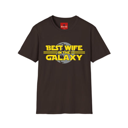 Best Wife in the Galaxy T-Shirt — Funny Sci‑Fi Gift for Wives