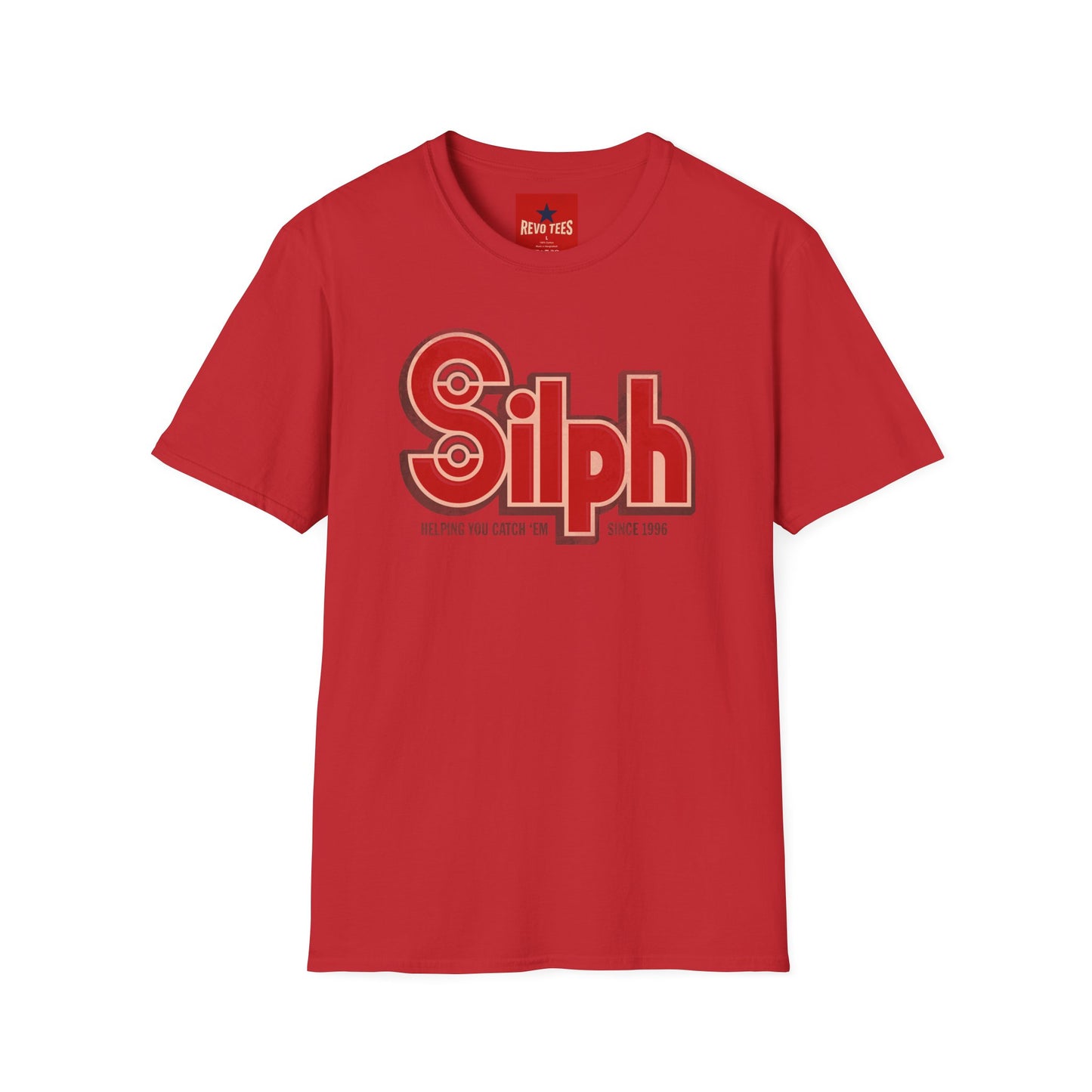Silph Retro Logo T-Shirt — 'Silph: Helping You Catch 'Em Since 1996'