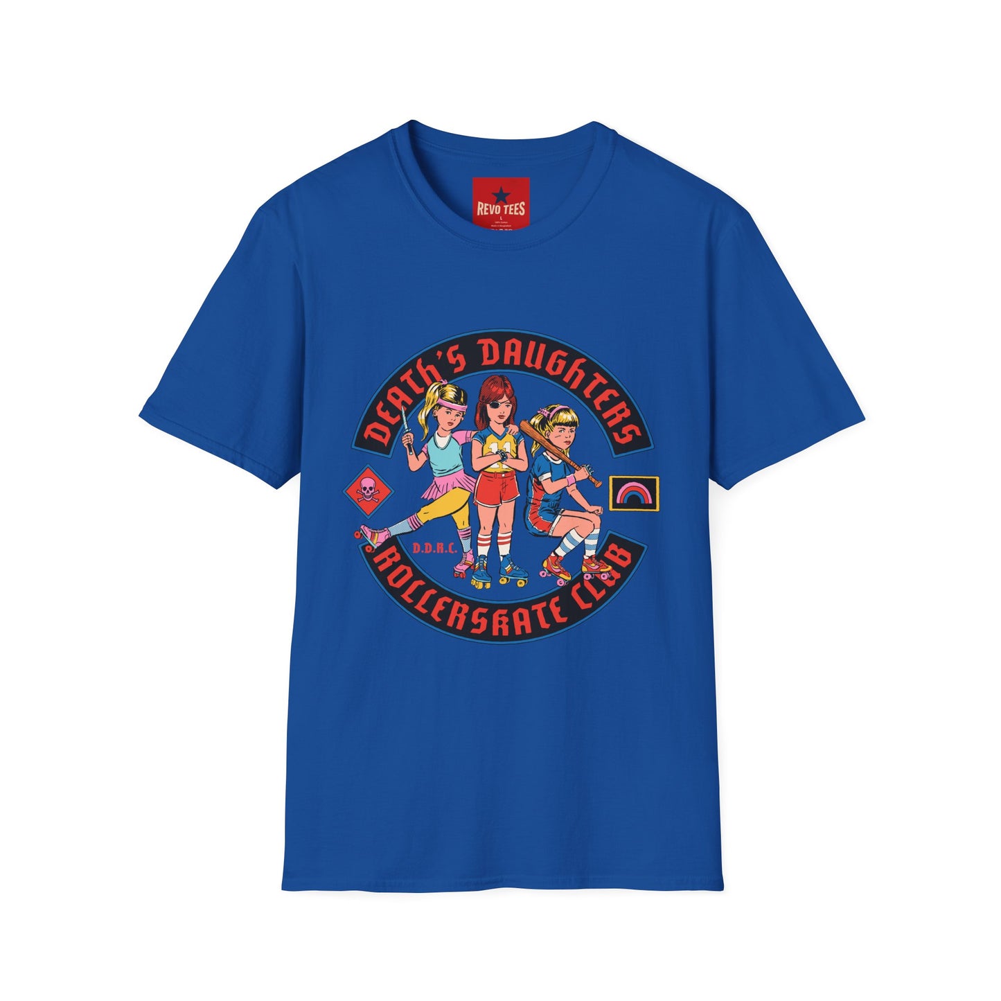 Death's Daughters Roller Skate Club T‑Shirt