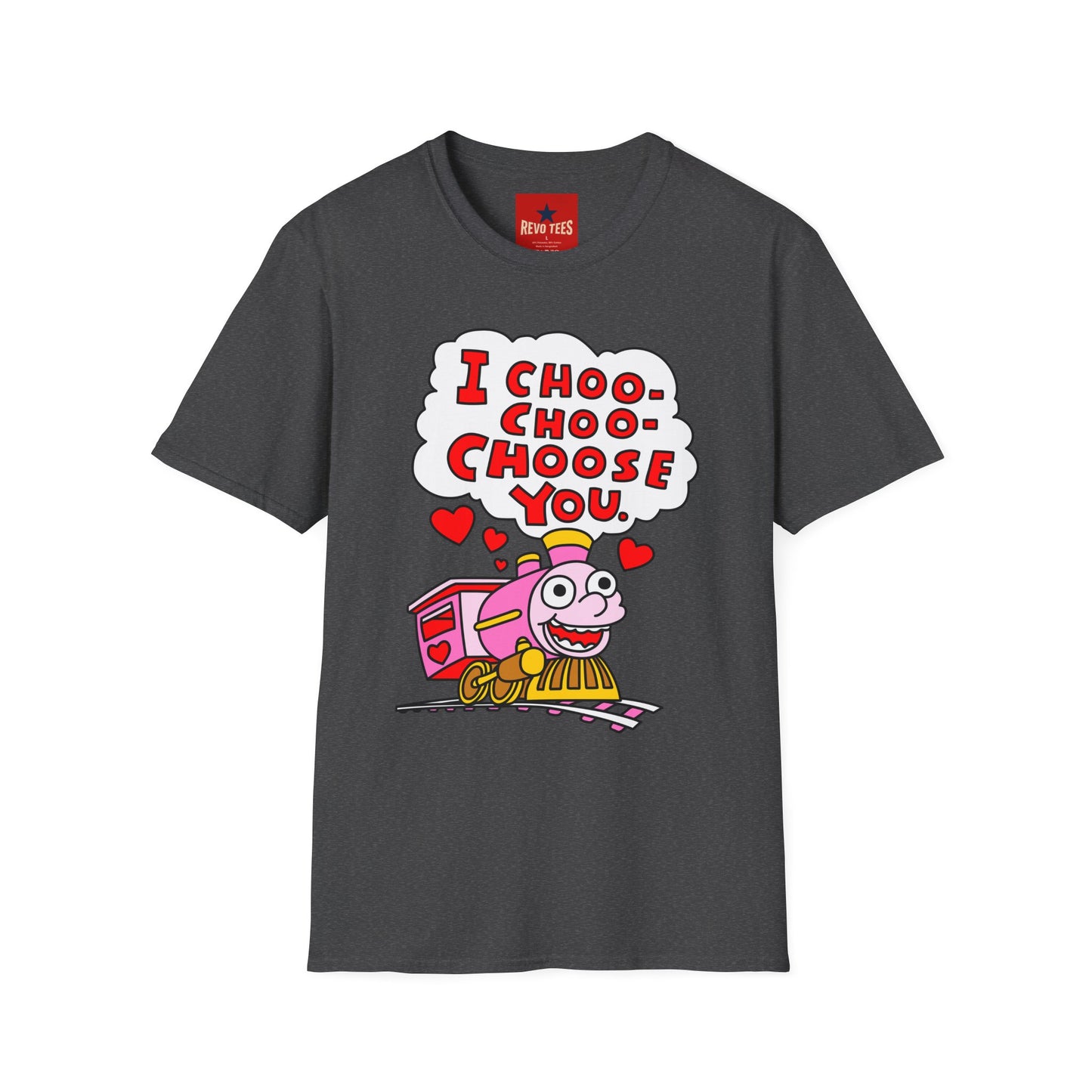 I Choo-Choo-Choose You T-Shirt — Cute Valentine’s Train Graphic Tee