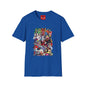 Cartoon Monster Collage T-Shirt