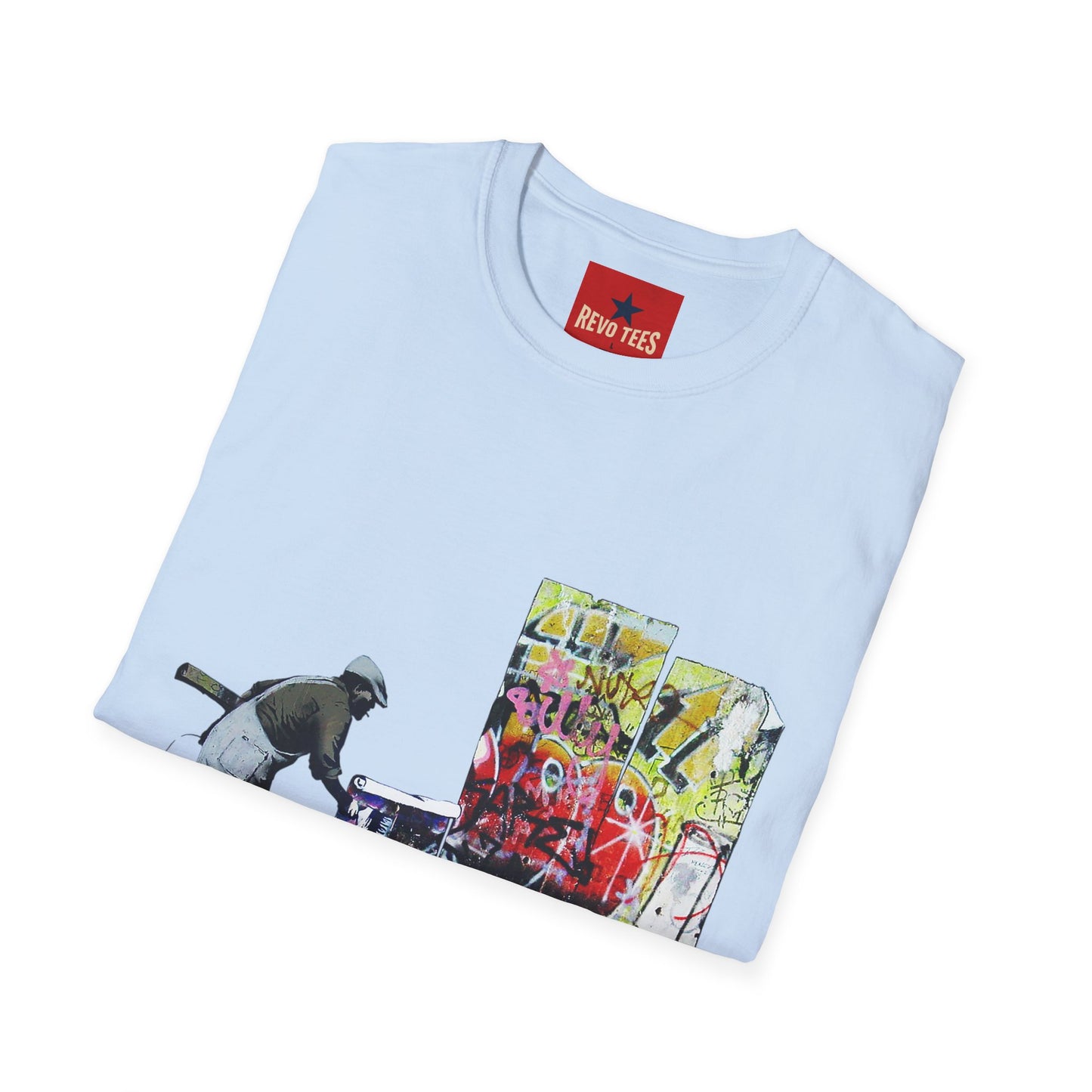 Banksy Graffiti Cleaner T-Shirt — Urban Street Art Tee