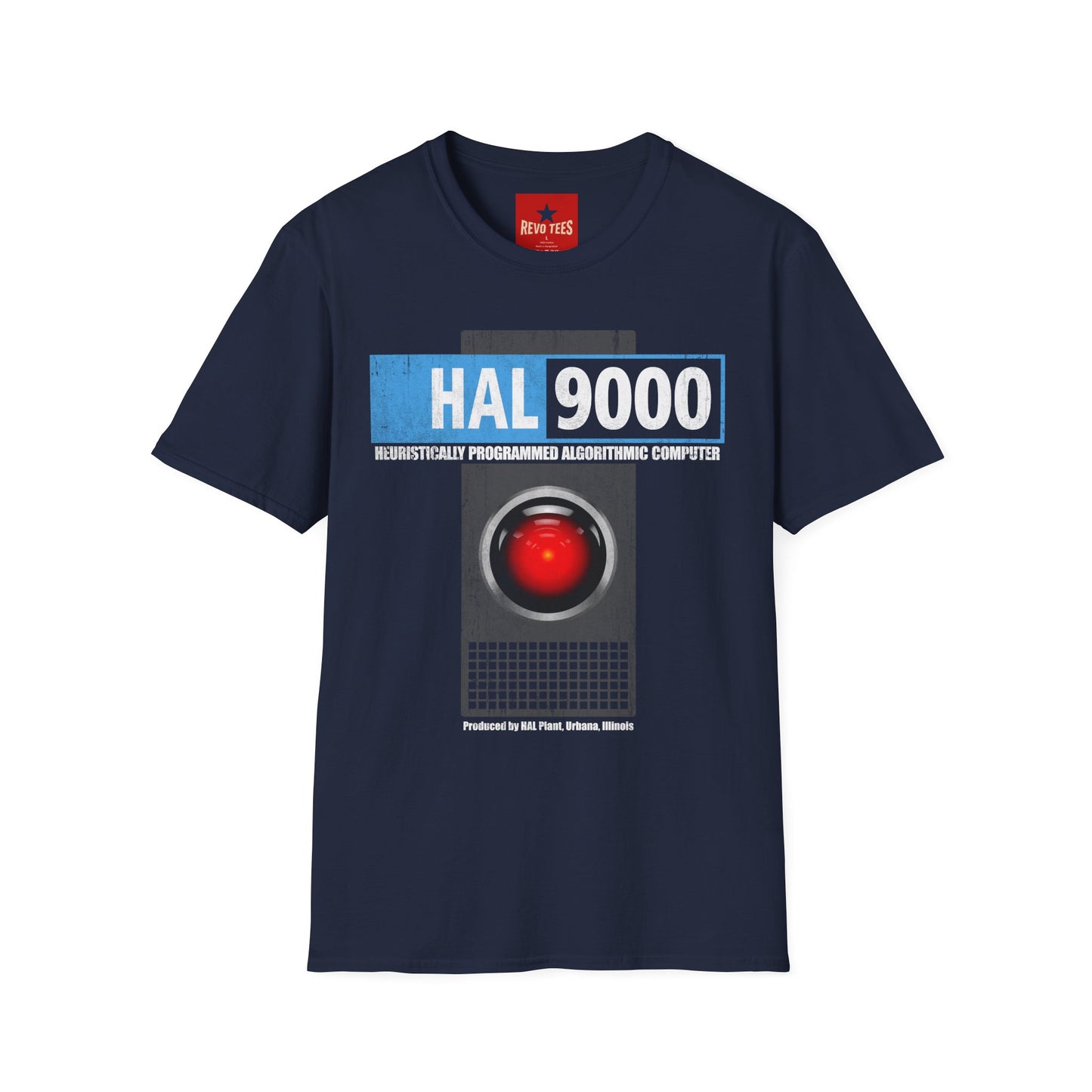 HAL 9000 T‑Shirt — Retro AI Computer Sci‑Fi Tee