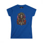 Day of the Dead "Death" Skull Tee — Women's Gothic Floral Graphic Shirt