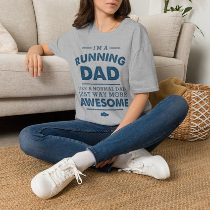 Running Dad T-Shirt — "I’m a Running Dad" Funny Athletic Father’s Tee