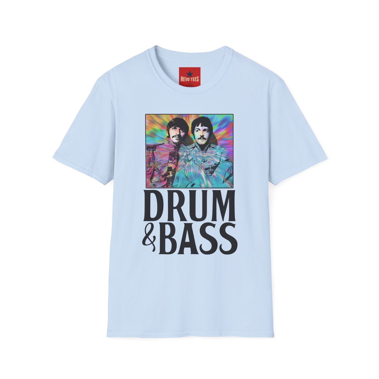 T-Shirt — Psychedelic Drum & Bass Band Portrait Tee