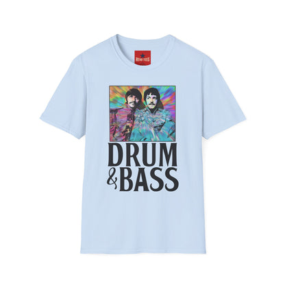 T-Shirt — Psychedelic Drum & Bass Band Portrait Tee
