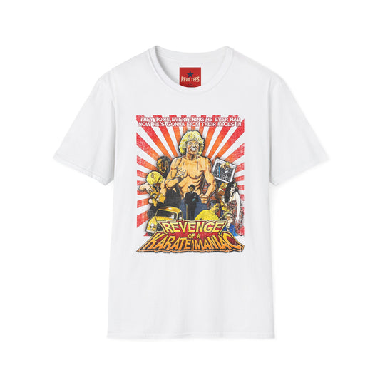 Revenge Karate Man T-Shirt — Retro Martial Arts Graphic Tee