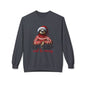 Christmas Sloth Sweatshirt – "Eat Sleep and Be Merry" Cozy Holiday Crewneck