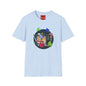 Retro Cartoon Monster Crew T-Shirt — 80s TV Horror Parody Graphic Tee