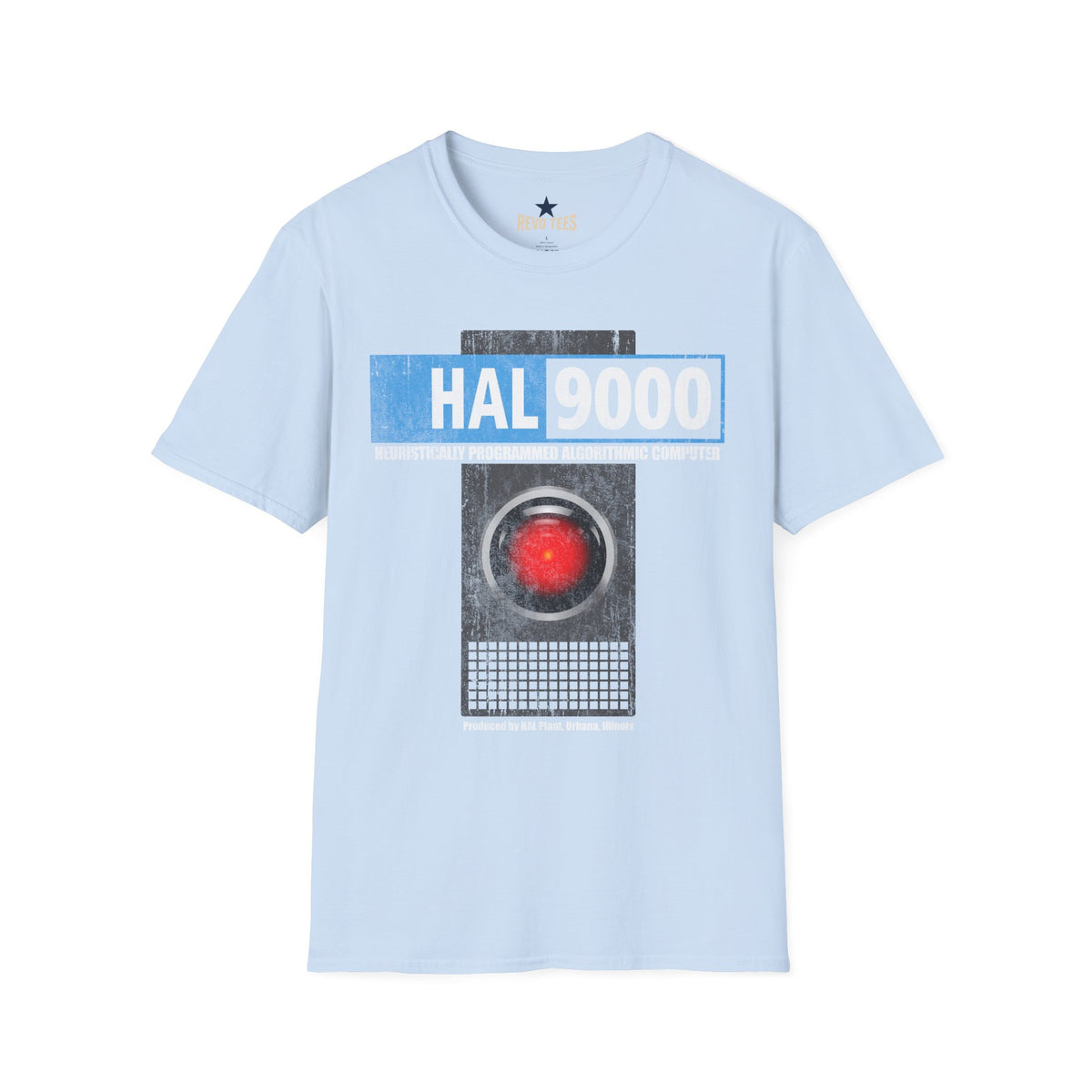 Revotees Hal 9000 Retro Ai Computer Sci Fi T-Shirt - alternate view 6