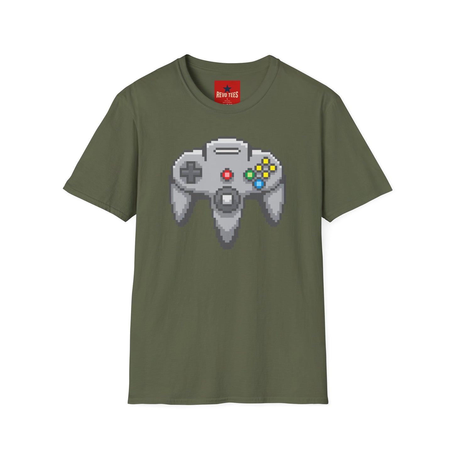Retro Pixel Video Game Controller T-Shirt