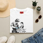 Banksy T-Shirt — Police Officer and Girl Stencil Art Tee (Banksy-Style)