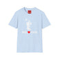 T-Shirt — 'ME LOVE COX' Retro Portrait Tee (Vintage Rock Fan Shirt)
