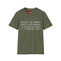 Would It Be Terribly Rude T-Shirt — Funny Sarcastic Quote Tee