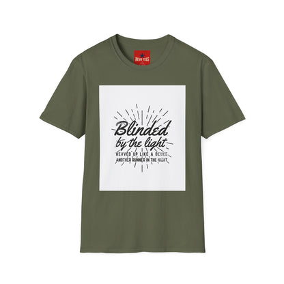 Blinded by the Light T-Shirt — Inspirational Faith Graphic Tee