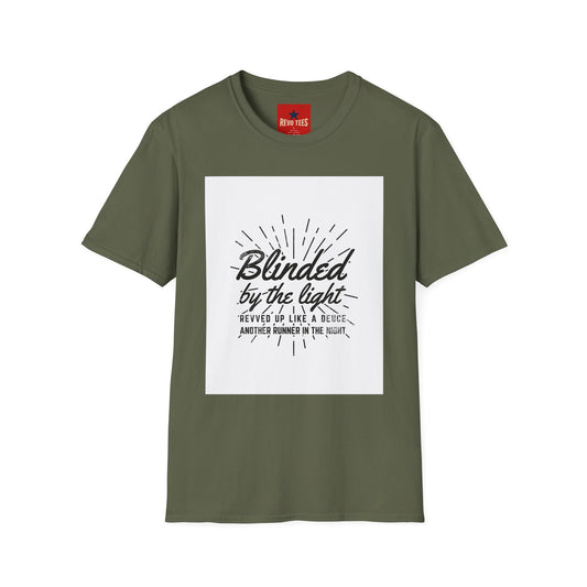 Blinded by the Light T-Shirt — Inspirational Faith Graphic Tee