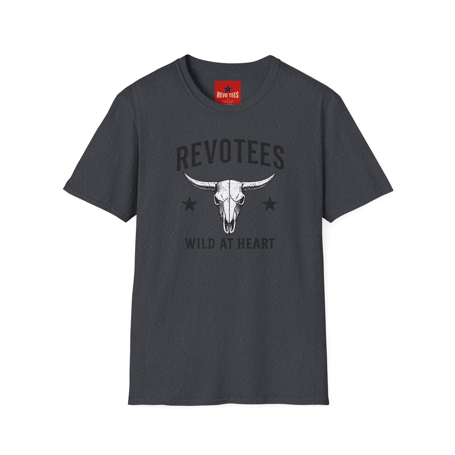 REVOTEES Bull Skull T-Shirt — Wild at Heart Western Graphic Tee