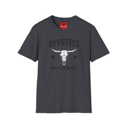 REVOTEES Bull Skull T-Shirt — Wild at Heart Western Graphic Tee