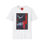 T-Shirt — Retro Japanese Kaiju Graphic Tee (Red Kanji ‘宇宙大怪獣’ / Gaira)