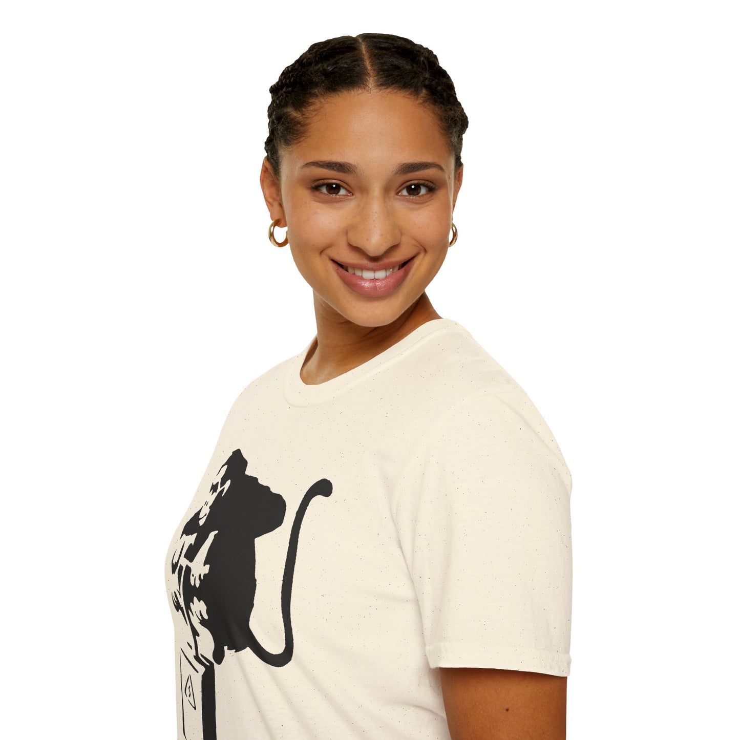 Banksy-Style Monkey On Bomb T-Shirt — Street Art Graphic Tee