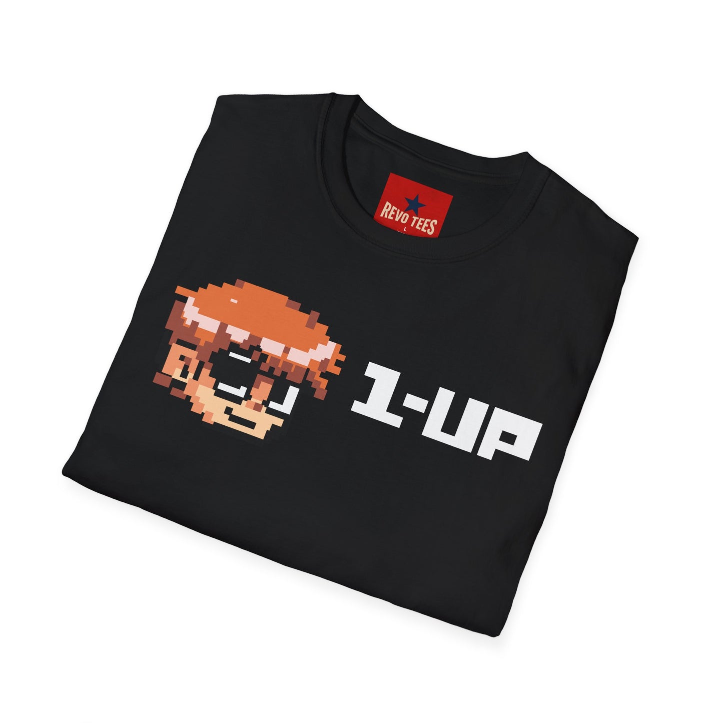 Retro Pixel Gamer T-Shirt — "1-UP" Video Game Tee