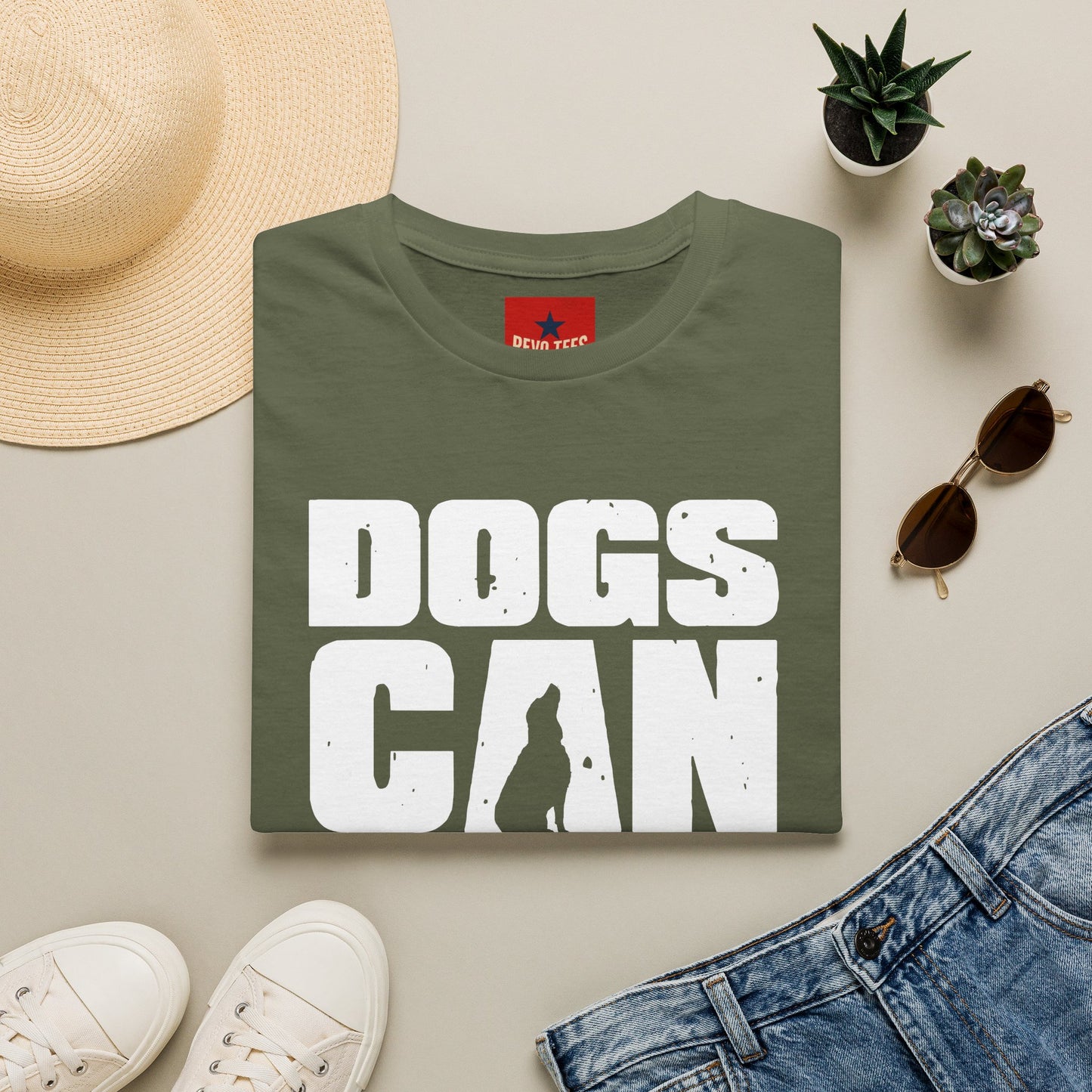 Dogs Can Look Up T-Shirt — Funny Dog Lover Tee