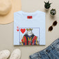 King of Hearts T-Shirt — Vintage Playing Card Graphic Tee