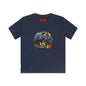 Kids Tee — "Lil' Trucker" Monster Truck Kids T-Shirt | Cute Off-Road Cartoon Top