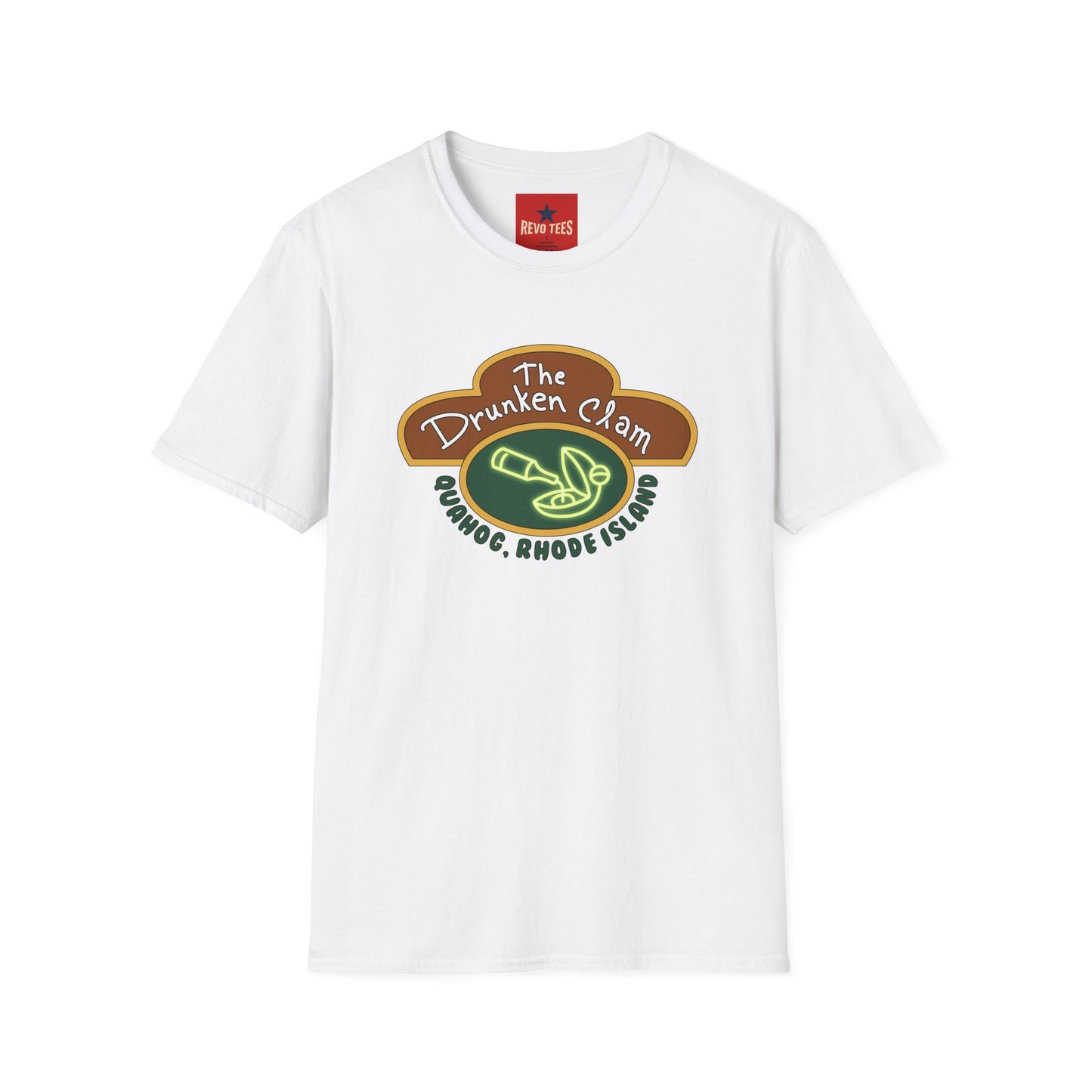 The Drunken Clam Quahog, Rhode Island T-Shirt