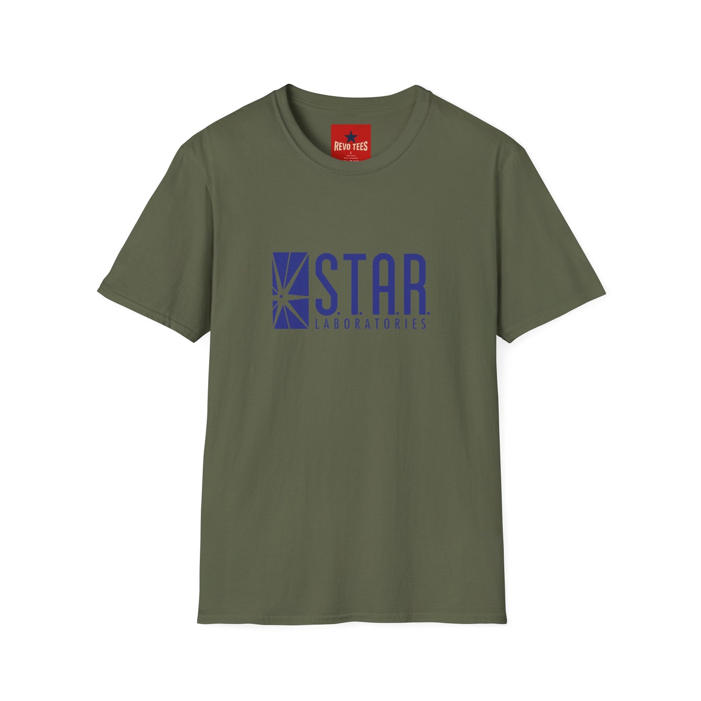 STAR Laboratories T‑Shirt — Retro Science Logo Tee