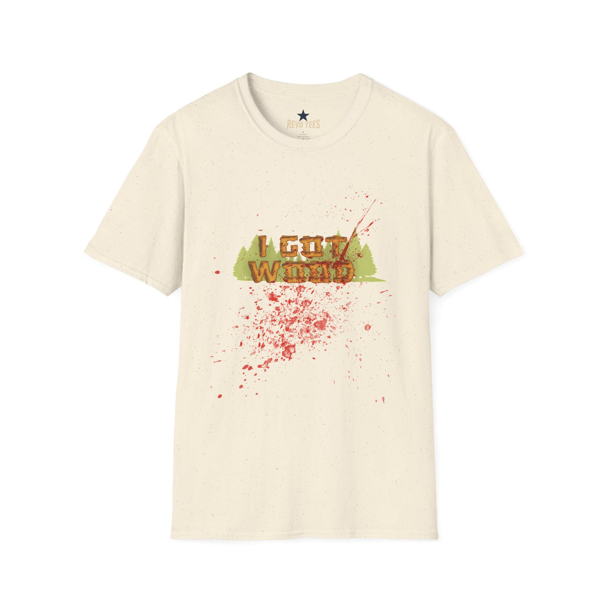 Revotees I Got Wood Funny Lumberjack Camping Outdoors Carpenter Gift T-Shirt - alternate view 4