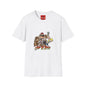 Cartoon Crew T-Shirt — Funny Retro Animal Squad Graphic Tee