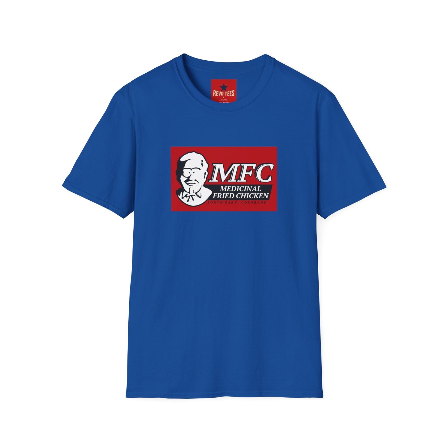 MFC Medicinal Fried Chicken T-Shirt — Retro Parody Fast Food Tee