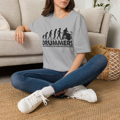 Evolution of Drummers - Unisex Softstyle T-Shirt