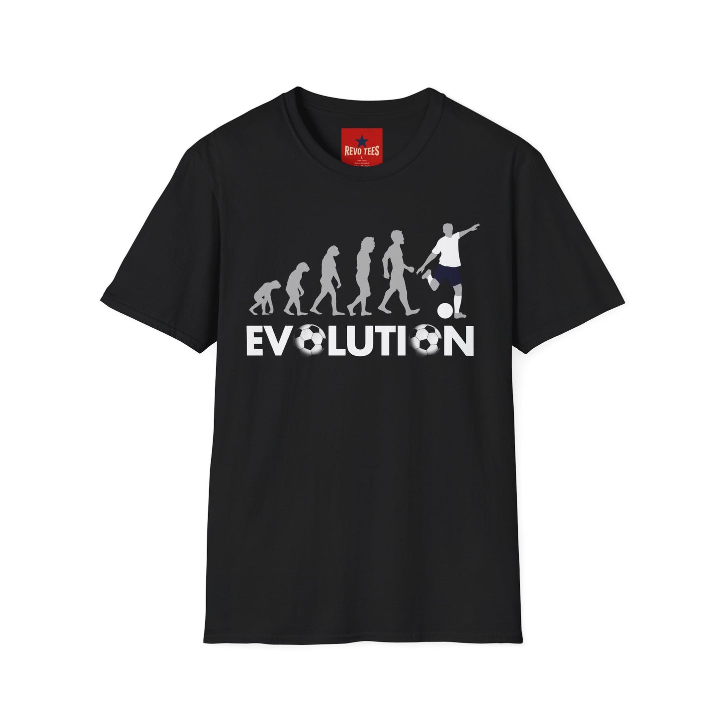 World Cup 2026 - Soccer Evolution T-Shirt — Evolution to Football Player Graphic Tee