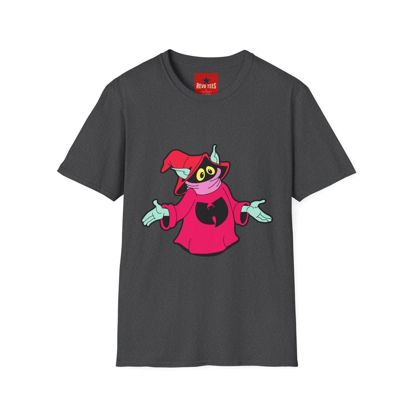 Mystic Cat Wizard T-Shirt — Cute Cartoon Magic Cat Graphic Tee