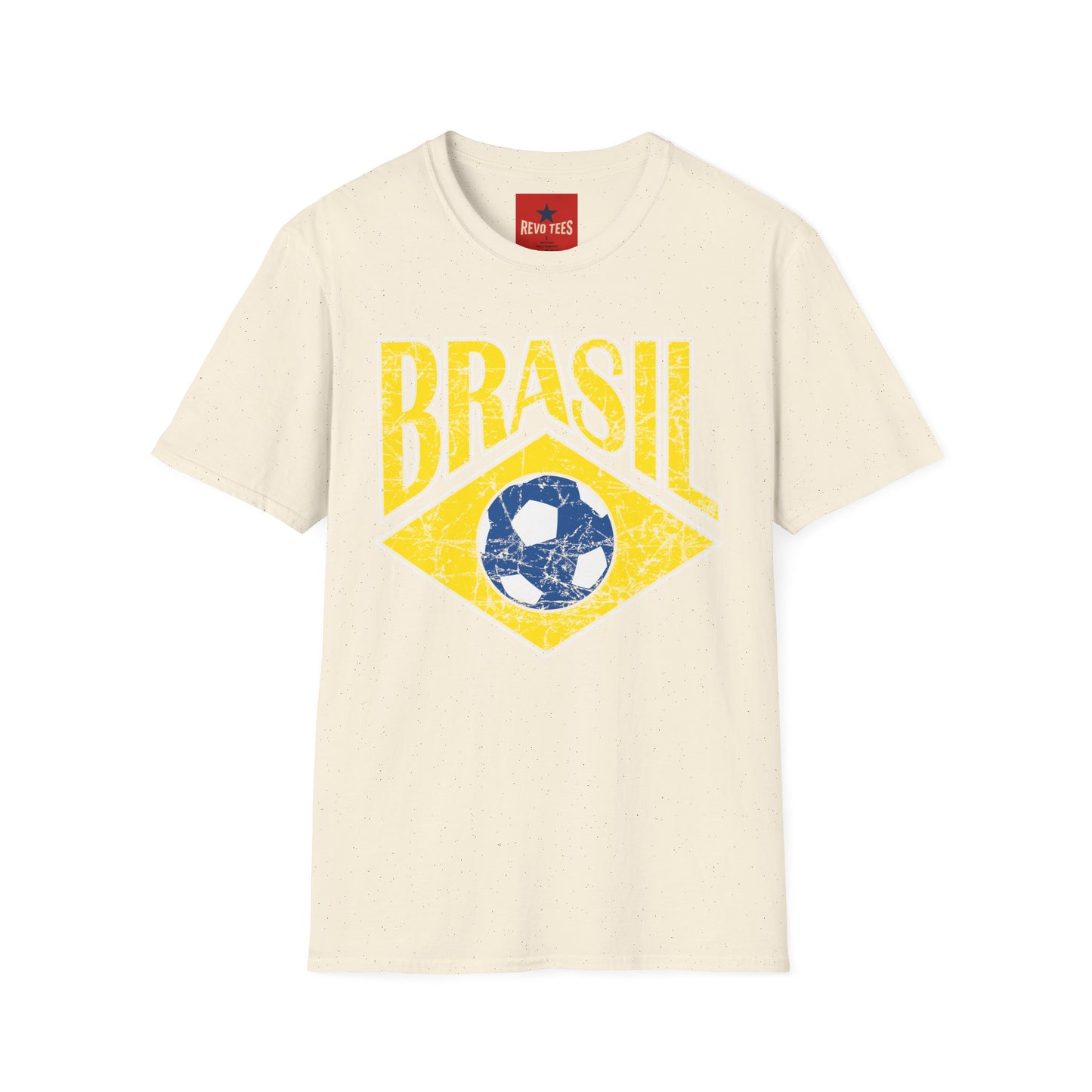 World Cup 2026 - Brasil Soccer T-Shirt — Vintage Brazil Football Tee
