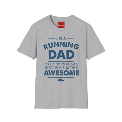 Running Dad T-Shirt — "I’m a Running Dad" Funny Athletic Father’s Tee
