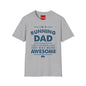 Running Dad T-Shirt — "I’m a Running Dad" Funny Athletic Father’s Tee