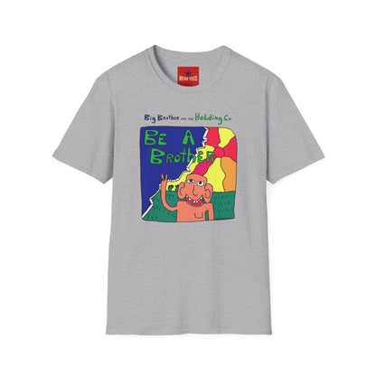 Be A Brother Graphic T-Shirt — Colorful Retro Cartoon Tee