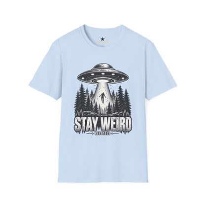 REVOTEES Stay Weird — Alien Abduction Graphic Tee
